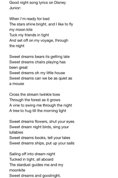 sweet dreams song lyrics